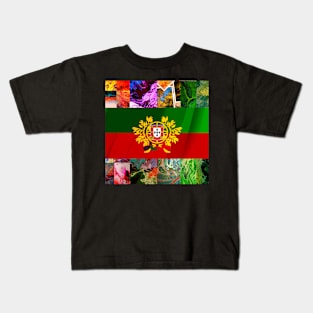 Portuguese folk art Kids T-Shirt